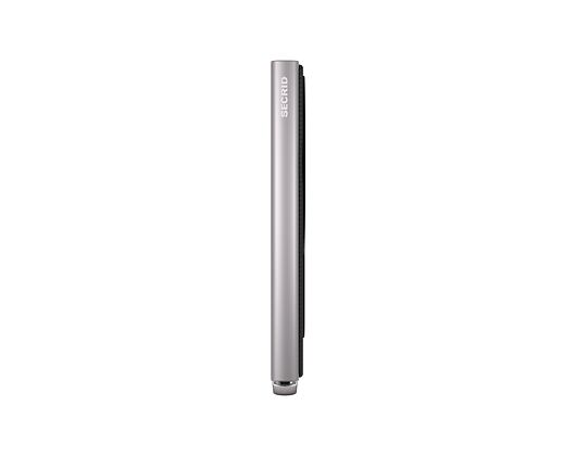 Kartenetui Secrid - Cardprotector Fluted for Magsafe Premium - Silver