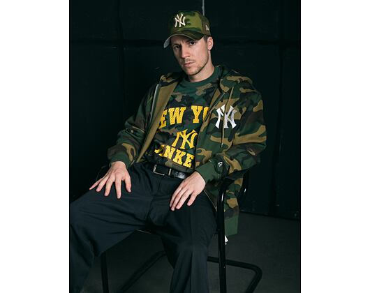 Pullover New Era - MLB 2Way Hoody - NY Yankees - Camo