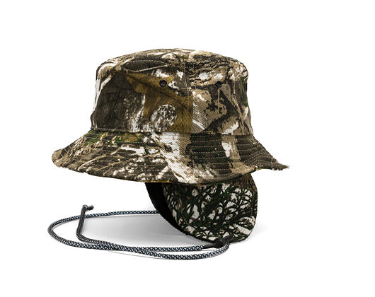 Hut Kangol - Interlock Earfap Bucket - Nature Camo