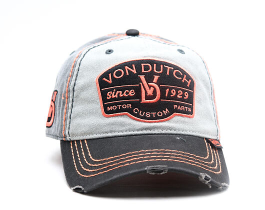 Kappe Von Dutch - Baseball - Embroidery - White / Navy