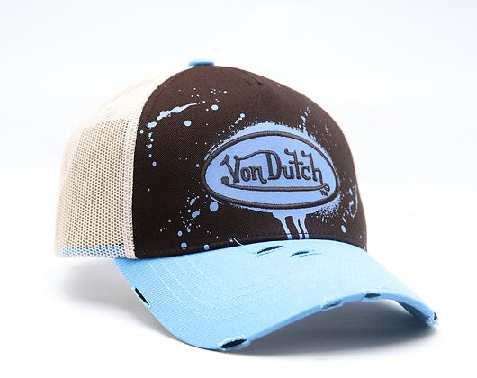 Kappe Von Dutch - Baseball - Print & Embroidery - Black / Light Blue