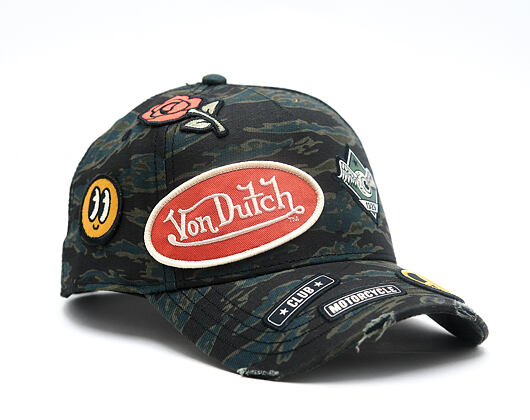 Kappe Von Dutch - Baseball - Camo Patch - Camo