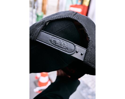 Kappe Von Dutch - Semi Curve - Embroidery Premium - Black