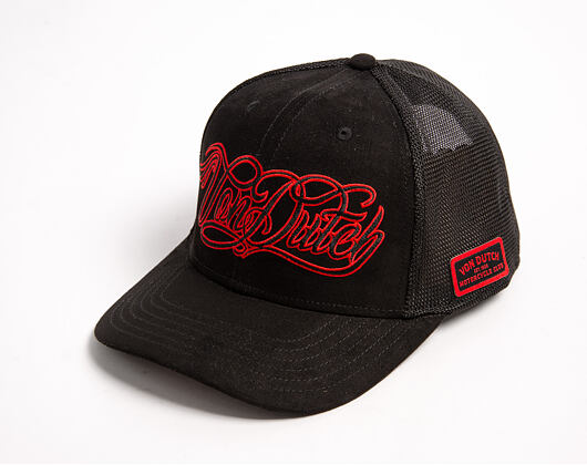 Kappe Von Dutch - Semi Curve - Embroidery Premium - Black