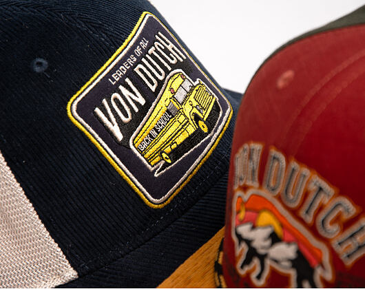 Kappe Von Dutch - Semi Curve - Patch Premium - Navy