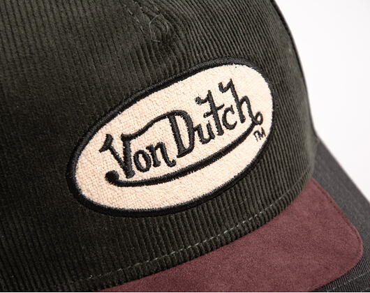 Kappe Von Dutch - Trucker - Bi-Material Visor Patch - Green