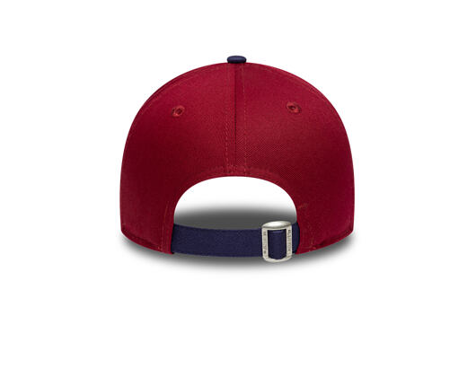 Kinder Kappe New Era - Contrast Stitch 9FORTY - Barcelona FC - Cardinal / Navy