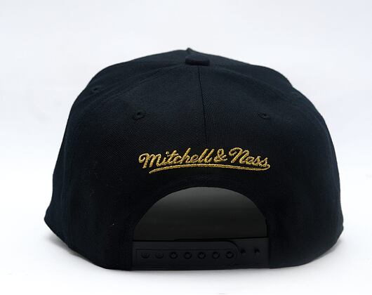 Kappe Mitchell & Ness - NHL Black And Gold Pro Snapback - Boston Bruins - Black