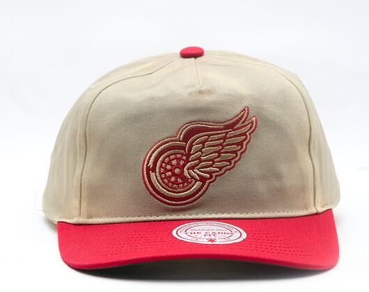 Kappe Mitchell & Ness - NHL Retro Roots Deadstock Vntg - Detroit Red Wings - Cream