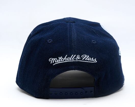 Kappe Mitchell & Ness - NBA Run Stitch Pro Snapback - New York Knicks - Blue