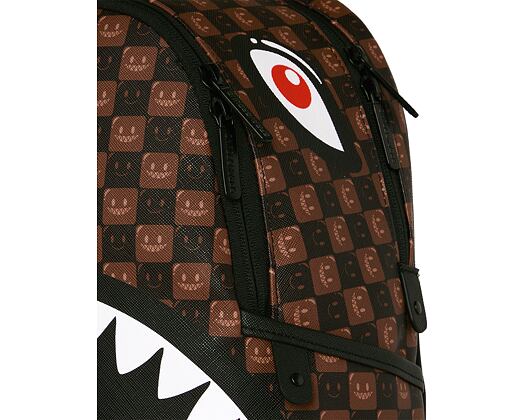 Rucksack Sprayground - Sharks In Paris Wtf Bubble Brown Check Savage Backpack
