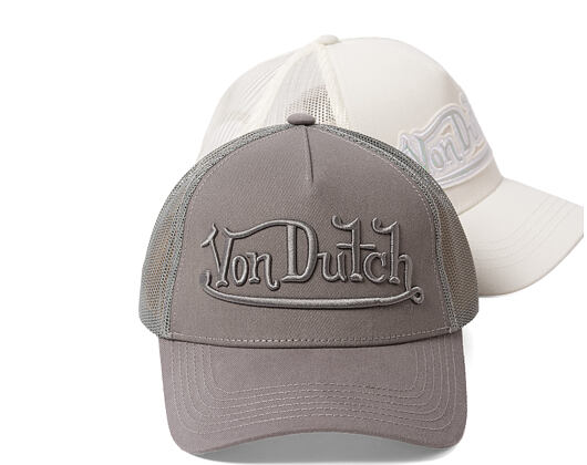 Kappe Von Dutch - 3D Embroidery Logo Baseball - Taupe