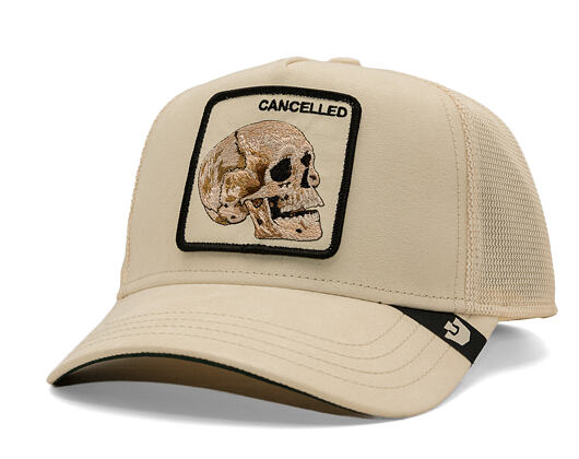 Kappe Goorin - Suede Cancelled Skull Trucker - Wax