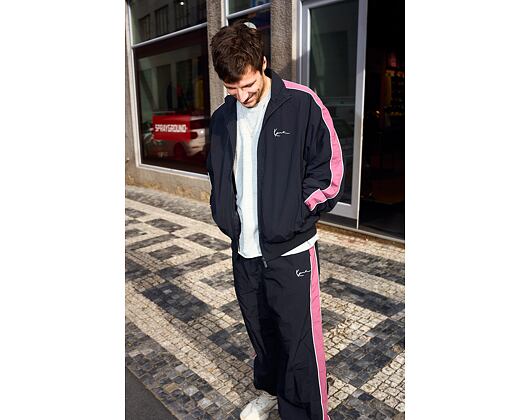 Jacke Karl Kani - Signature Sidestripe Trackjacket - Black