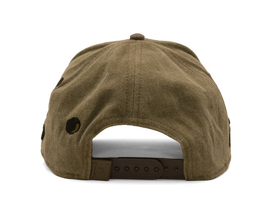 Kappe Capslab - Lucky Luke A-Frame - Bullet Holes Distressed - Olive