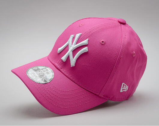 Kinder Kappe New Era - MLB Essential 9FORTY - NY Yankees - Hot Pink / White