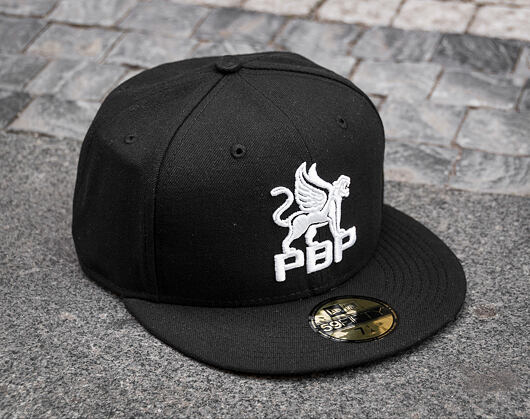 Kappe Prague Black Panthers 2017 59FIFTY Schwarz/Weiß