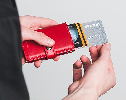Geldbörse Secrid Miniwallet Original Red/Red