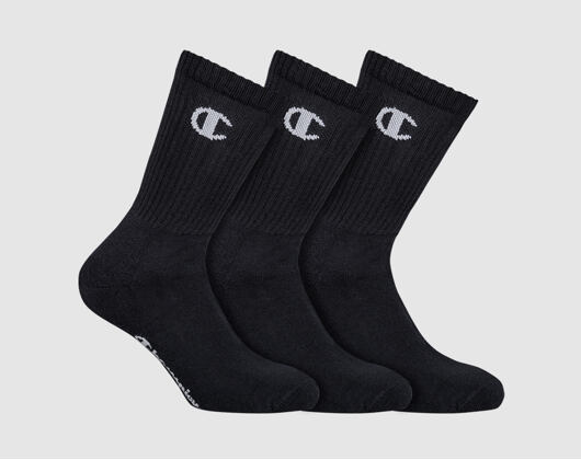 Socken Champion 3P CREW SOCKS LEGACY Black