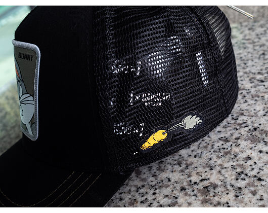 Kappe Capslab - Trucker Looney Tunes - Bugs Bunny - Schwarz