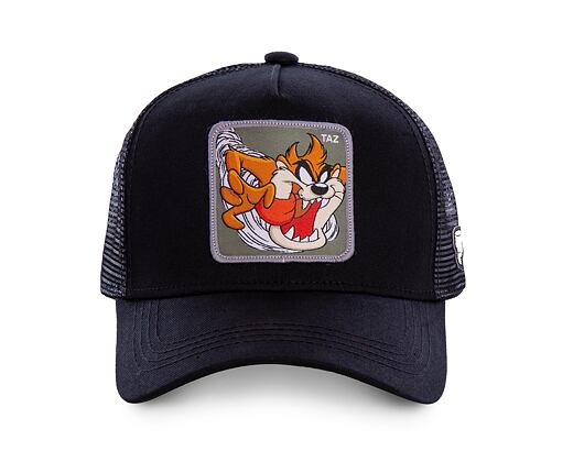 Kappe Capslab Trucker - Looney Tunes - Taz - Black