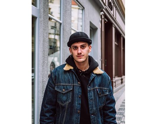 Mütze Stetson Docker Cap Cotton Knit Black 8811101