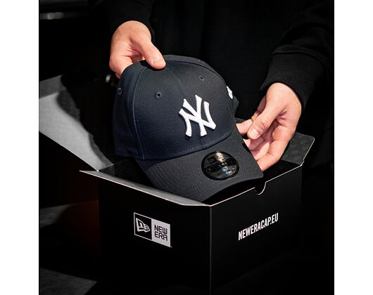 Kappe New Era 9FORTY MLB League Basic - NY Yankees - Navy / White