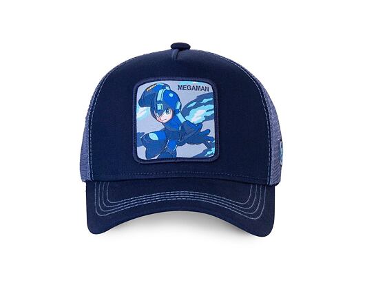 Kappe Capslab Trucker (MEGAMAN) Blue HER3