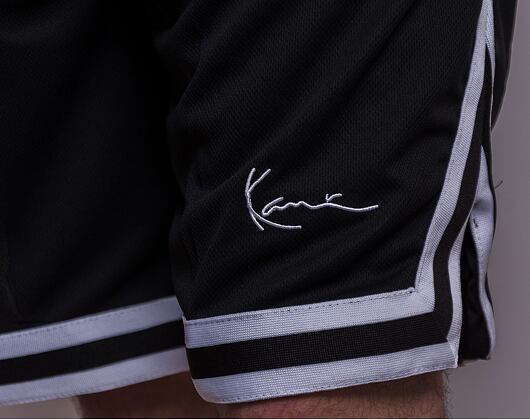 Karl Kani Shorts - Signature Mesh Shorts - Schwarz/Weiß