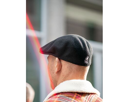 Kangol - 504 Kangol Cap Flatcap - Black