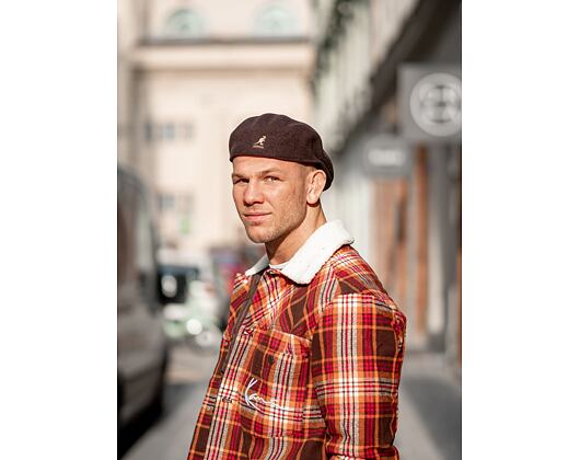 Kangol - 504 Kangol Cap Flatcap - Espresso