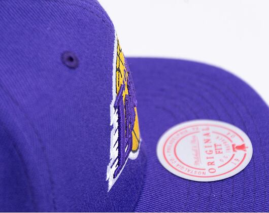 Kappe Mitchell & Ness - NBA Team Ground 2.0 Snapback - LA Lakers - Purple