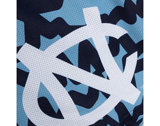 Shorts Mitchell & Ness NCAA Jumbotron 2.0 Shorts University Of North Carolina Navy / Hellblau