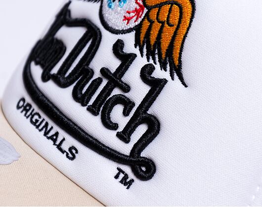 Kappe Von Dutch Baker Trucker Foam White/Tan