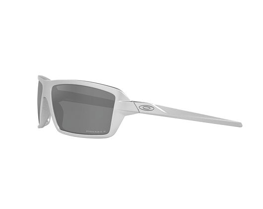 Sonnenbrille Oakley Cables X-Silver w/Prizm Black Polar 0OO9129 91291263