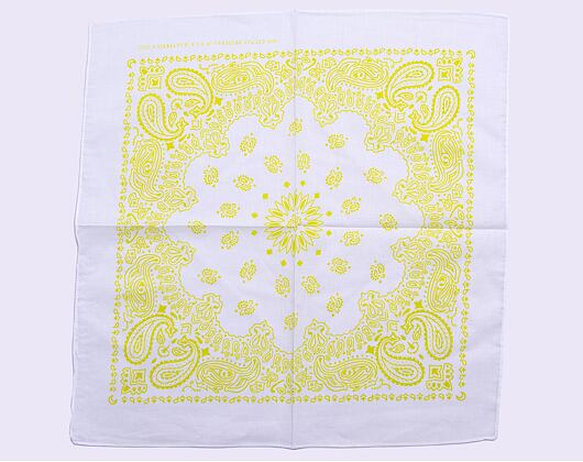 Tuch Urban Classics Bandana White/Yellow