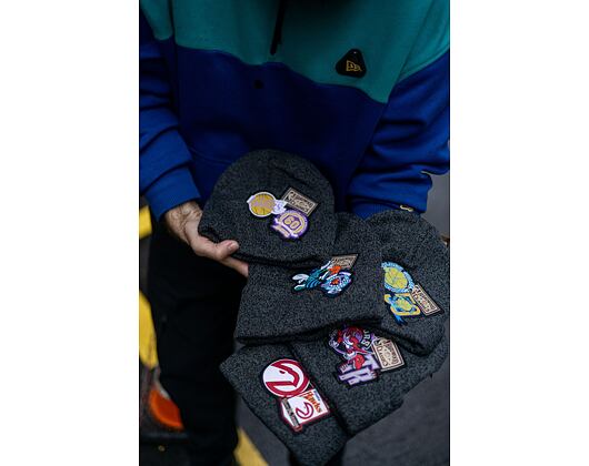 Mütze Mitchell & Ness XL LOGO PATCH KNIT HWC Dallas Mavericks Black