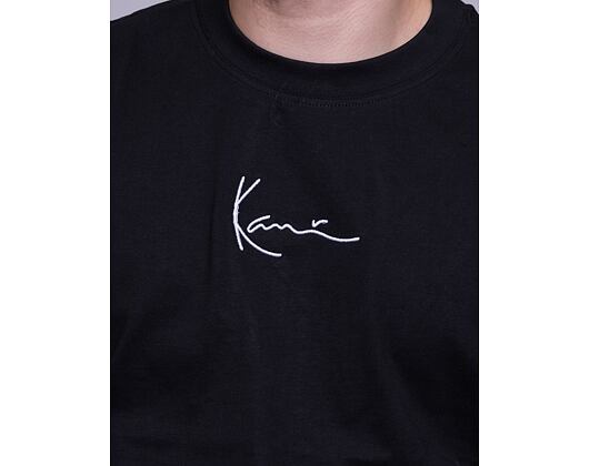 T-Shirt Karl Kani Small Signature Tee 6060584 Schwarz/Weiß