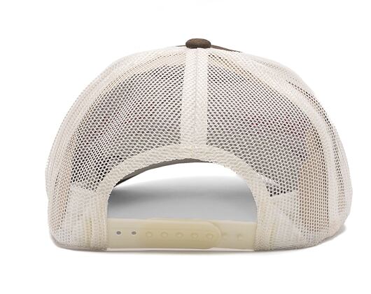 Kappe Brixton Earlston X C MP Trucker Hat Dark Earth / Off White