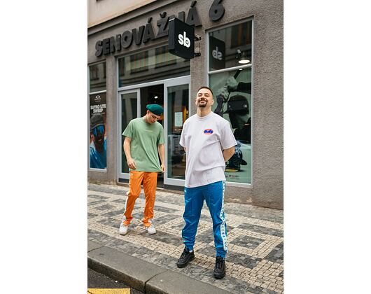 Trainerhose Kappa 222 BANDA RASTORIAI SLIM Orange Rust-White-Green Dusty