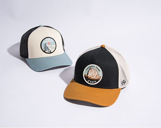 Kappe American Needle Valin - Zion National Park Ivory-Blk-Lt Hazel