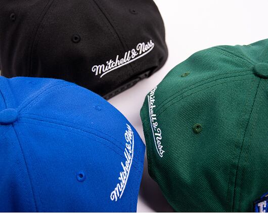 Basecap Mitchell & Ness NBA Conference Patch Snapback New York Knicks Blau