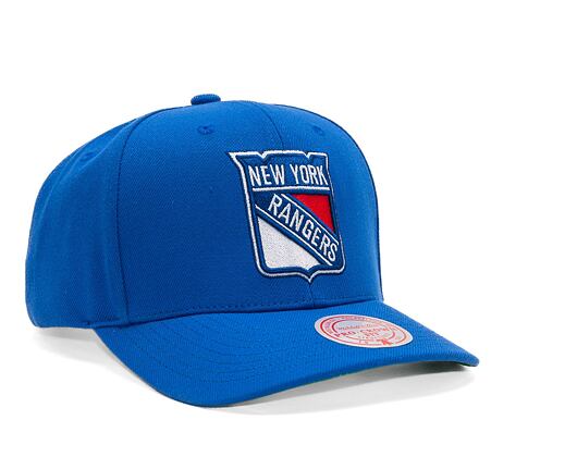 Kappe Mitchell & Ness - Team Ground 2.0 Pro Snapback - New York Rangers - Blue