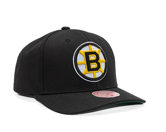 Kappe Mitchell & Ness - Team Ground 2.0 Pro Snapback - Boston Bruins - Black