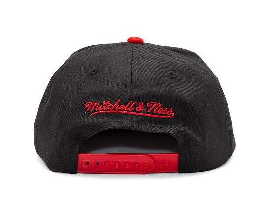 Kappe Mitchell & Ness - NHL Team 2 Tone 2.0 Snapback - Chicago Blackhawks - Black-Red