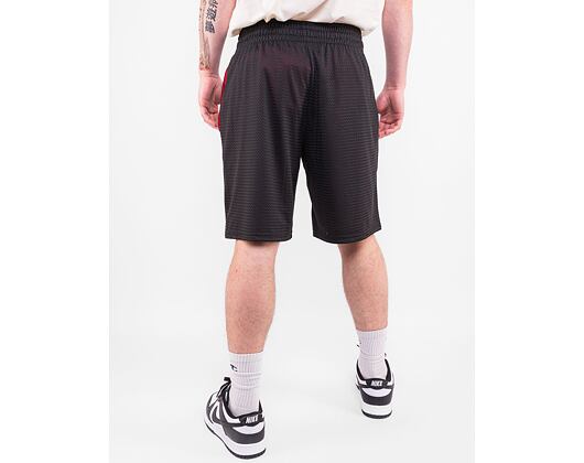Shorts New Era Mesh Shorts Branded Schwarz / Rot
