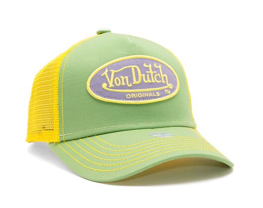 Kappe Von Dutch Trucker Boston Green/Yellow