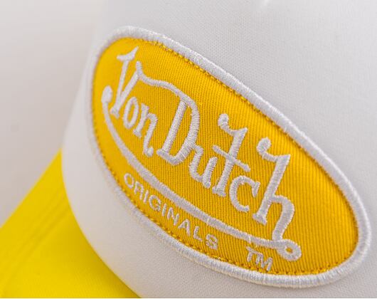Kappe Von Dutch Trucker Tampa Foam White/Yellow