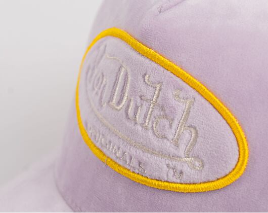 Kappe Von Dutch Trucker Kent Velvet Lilac/Sand