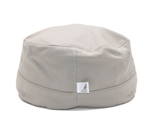 Kappe Kangol Cotton Twill Army Cap Silver